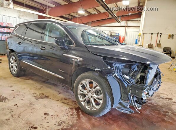 5GAEVCKWXJJ127961 2018 BUICK ENCLAVE Черный Передняя правая четверть