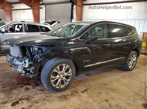 5GAEVCKWXJJ127961 2018 BUICK ENCLAVE Черный Передняя левая четверть