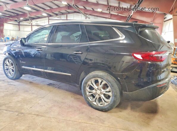 5GAEVCKWXJJ127961 2018 BUICK ENCLAVE Черный Задняя левая четверть