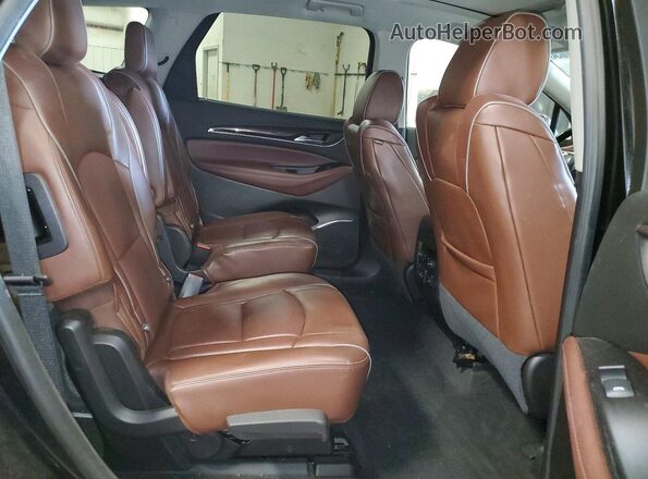 5GAEVCKWXJJ127961 2018 BUICK ENCLAVE Черный Вид задней части салона