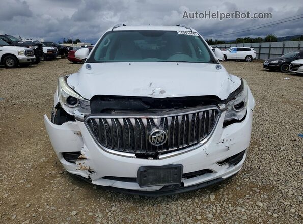5GAKRAKD0HJ273662 2017 BUICK ENCLAVE Белый Вид спереди