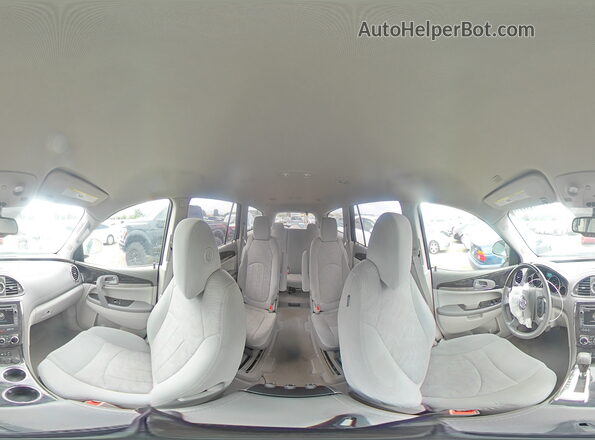 5GAKRAKD0HJ273662 2017 BUICK ENCLAVE Белый Панорамный вид салона 360°
