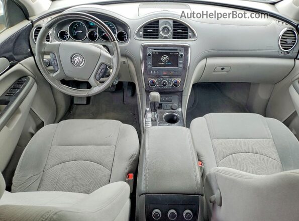 5GAKRAKD8HJ314930 2017 BUICK ENCLAVE Белый Вид панели приборов