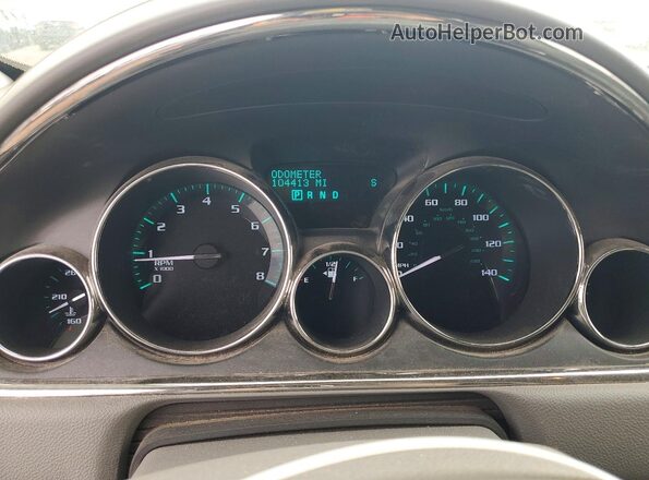 5GAKRAKD8HJ314930 2017 BUICK ENCLAVE Белый Вид щитка приборов