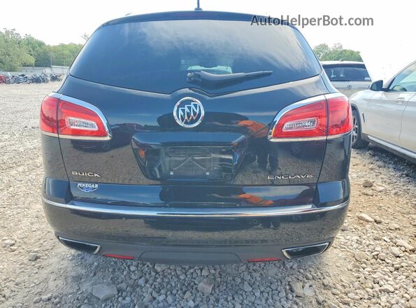 5GAKRAKDXHJ335438 2017 BUICK ENCLAVE Черный Вид сзади