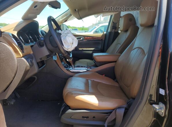 5GAKRBKD0GJ264643 2016 BUICK ENCLAVE Black Front interior view