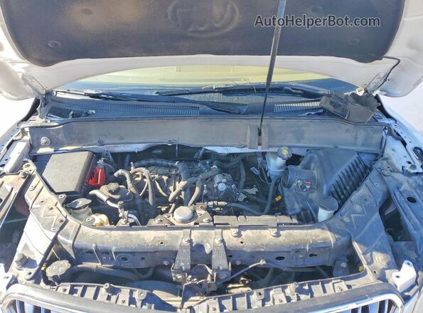 5GAKRBKD1HJ189808 2017 BUICK ENCLAVE Белый Вид подкапотного пространства