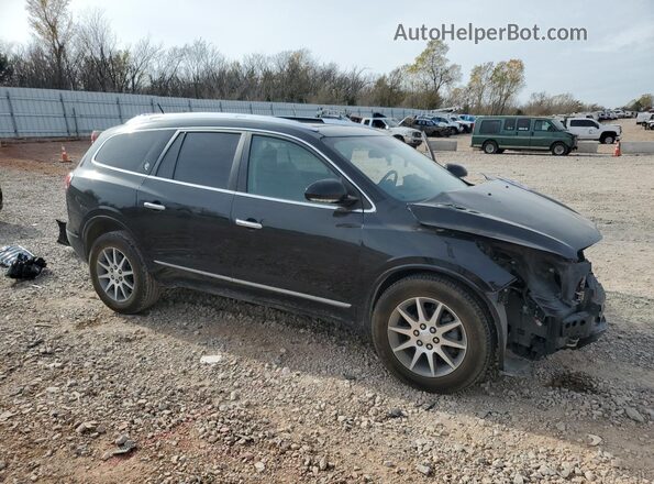 5GAKRBKD1HJ223939 2017 BUICK ENCLAVE Черный Передняя правая четверть
