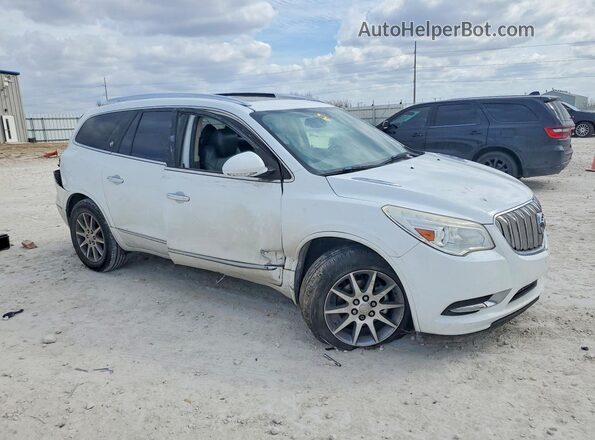 5GAKRBKD2GJ329251 2016 BUICK ENCLAVE Белый Передняя правая четверть