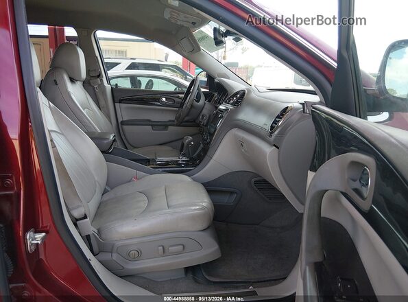 5GAKRBKD3GJ191106 2016 BUICK ENCLAVE Burgundy Вид салону спереду