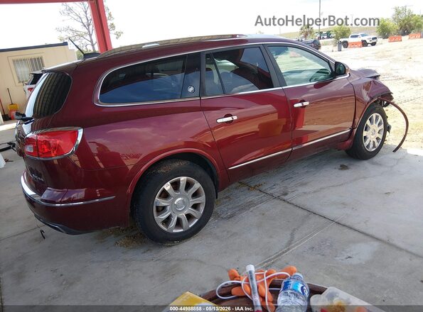 5GAKRBKD3GJ191106 2016 BUICK ENCLAVE Burgundy Задня права чверть