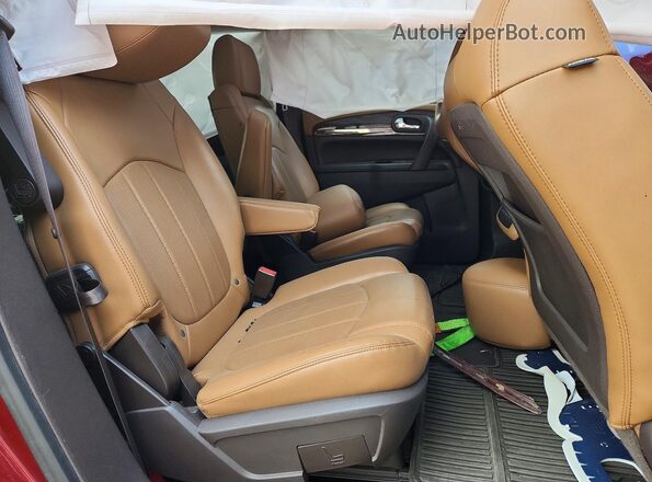 5GAKRBKD3GJ265849 2016 BUICK ENCLAVE Темно-бордовый Вид задней части салона