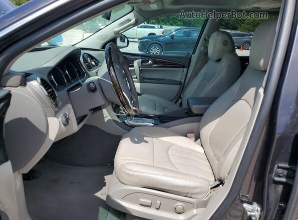 5GAKRBKD4GJ239969 2016 BUICK ENCLAVE Серый Вид салона спереди