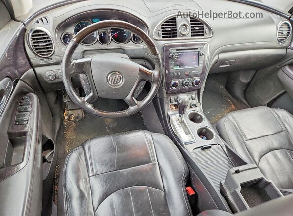 5GAKRBKD4GJ323788 2016 BUICK ENCLAVE Черный Вид панели приборов