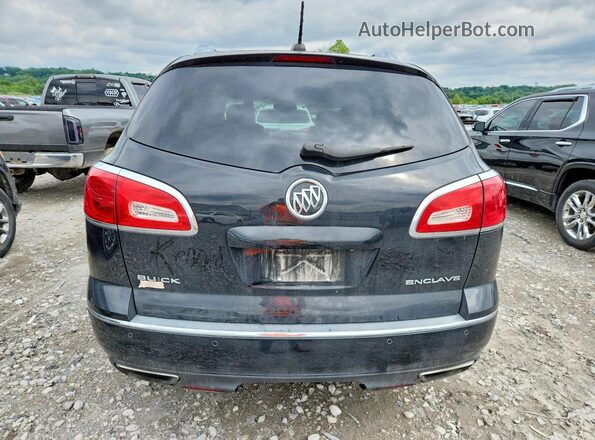 5GAKRBKD4GJ323788 2016 BUICK ENCLAVE Черный Вид сзади