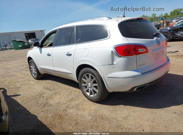 5GAKRBKD7HJ331157 2017 BUICK ENCLAVE Белый Задняя левая четверть