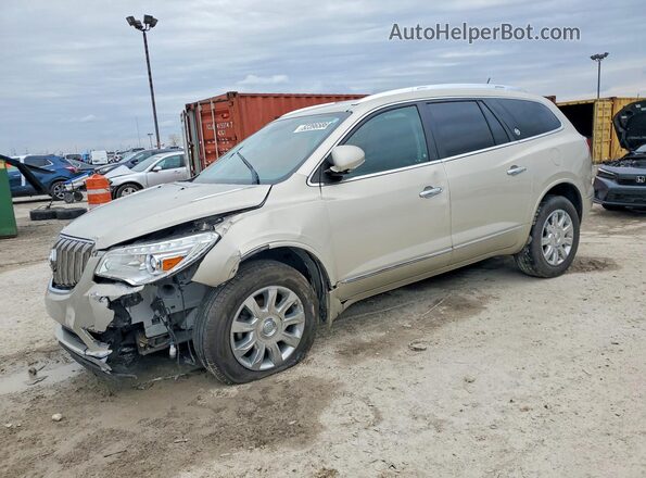 5GAKRBKD9GJ312866 2016 BUICK ENCLAVE Золотой Передняя левая четверть