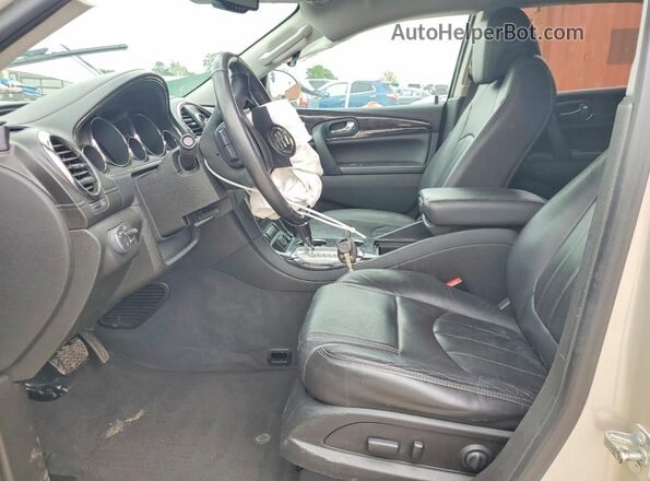 5GAKRBKD9GJ312866 2016 BUICK ENCLAVE Золотой Вид салона спереди