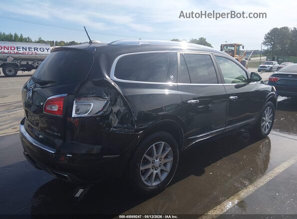 5GAKRBKDXGJ218706 2016 BUICK ENCLAVE Черный Задняя правая четверть
