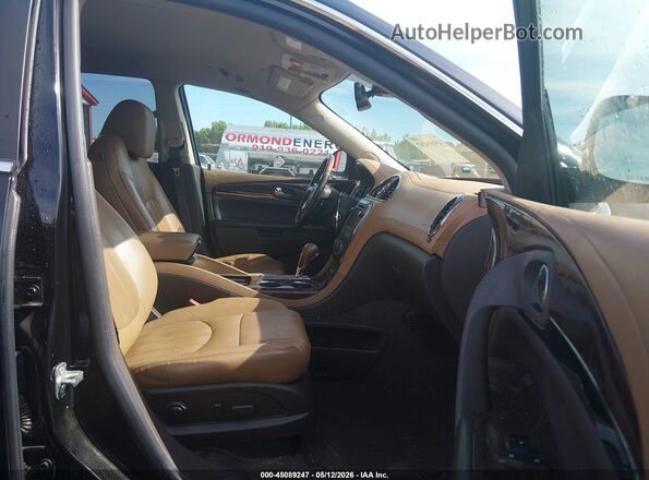 5GAKRBKDXGJ218706 2016 BUICK ENCLAVE Черный Вид салона спереди