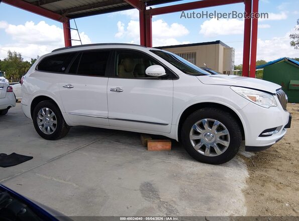 5GAKRBKDXHJ353976 2017 BUICK ENCLAVE White Вид задньої частини салону