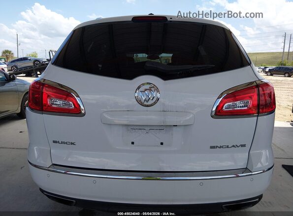 5GAKRBKDXHJ353976 2017 BUICK ENCLAVE White 