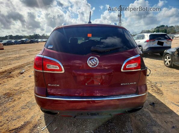 5GAKRCKD0HJ112837 2017 BUICK ENCLAVE Красный Вид сзади
