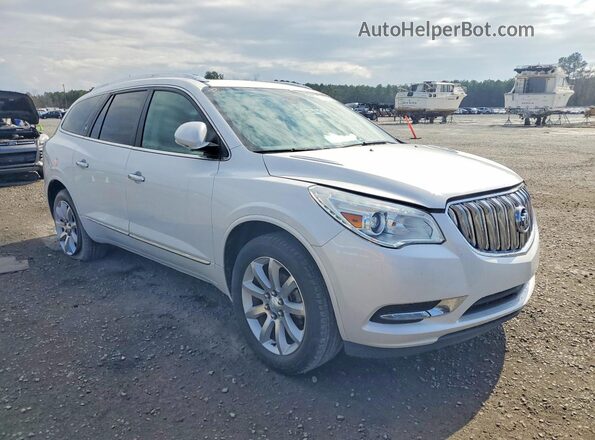 5GAKRCKD3HJ141393 2017 BUICK ENCLAVE Белый Передняя правая четверть