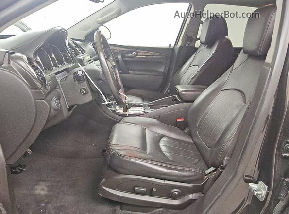 5GAKRCKD7HJ187048 2017 BUICK ENCLAVE Угольный Вид салона спереди