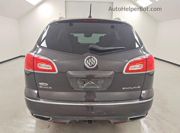 5GAKRCKD7HJ187048 2017 BUICK ENCLAVE Угольный Вид сзади