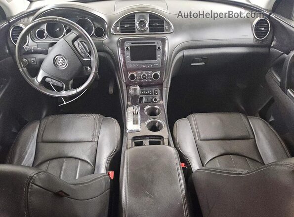 5GAKRCKD7HJ187048 2017 BUICK ENCLAVE Угольный Вид панели приборов