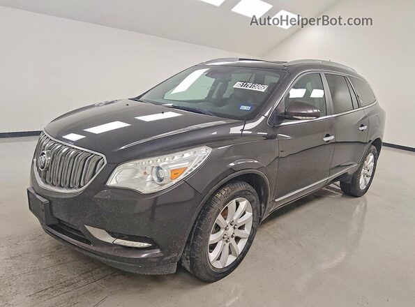 5GAKRCKD7HJ187048 2017 BUICK ENCLAVE Угольный Передняя левая четверть