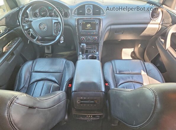 5GAKRCKD7HJ227547 2017 BUICK ENCLAVE Белый Вид панели приборов