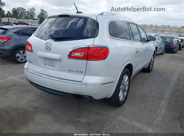 5GAKRCKD8HJ218226 2017 BUICK ENCLAVE Белый Задняя правая четверть