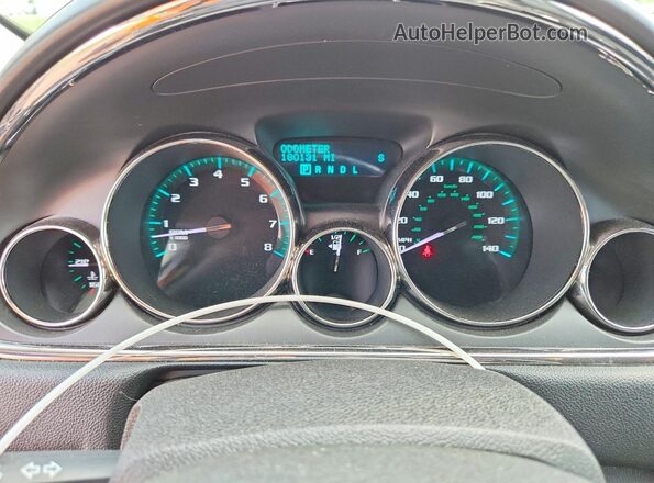 5GAKVBKD0HJ345882 2017 BUICK ENCLAVE Black ხელსაწყოთა პანელის ხედი