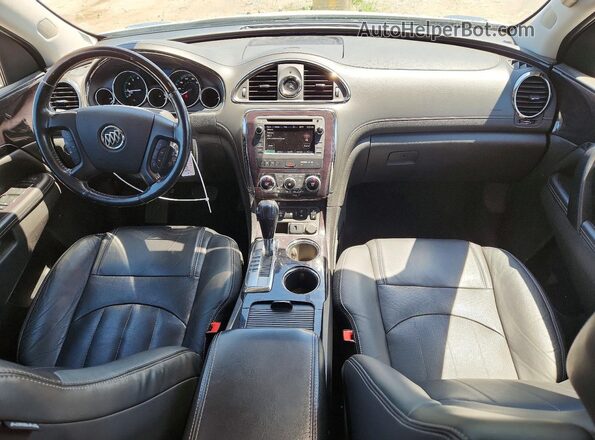 5GAKVBKD2HJ152133 2017 BUICK ENCLAVE Белый Вид панели приборов
