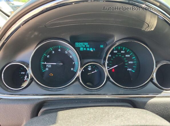 5GAKVBKD2HJ152133 2017 BUICK ENCLAVE Белый Вид щитка приборов