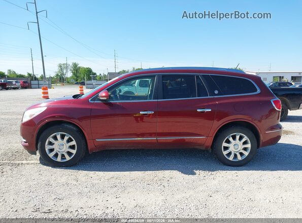 5GAKVBKD5GJ149984 2016 BUICK ENCLAVE Бордовый Панорамный вид салона 360°