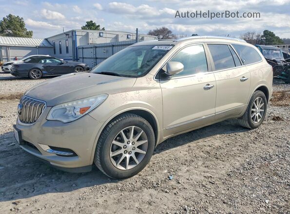 5GAKVBKD7GJ155396 2016 BUICK ENCLAVE Beige Передня ліва чверть