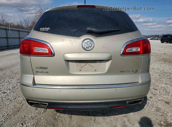 5GAKVBKD7GJ155396 2016 BUICK ENCLAVE Beige Вид ззаду