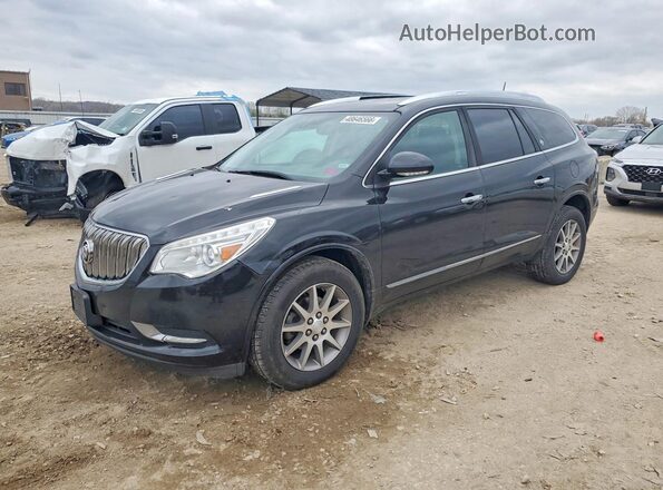 5GAKVBKD8HJ104863 2017 BUICK ENCLAVE Black Front left
