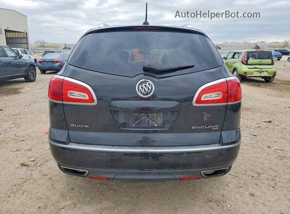 5GAKVBKD8HJ104863 2017 BUICK ENCLAVE Black Rear view