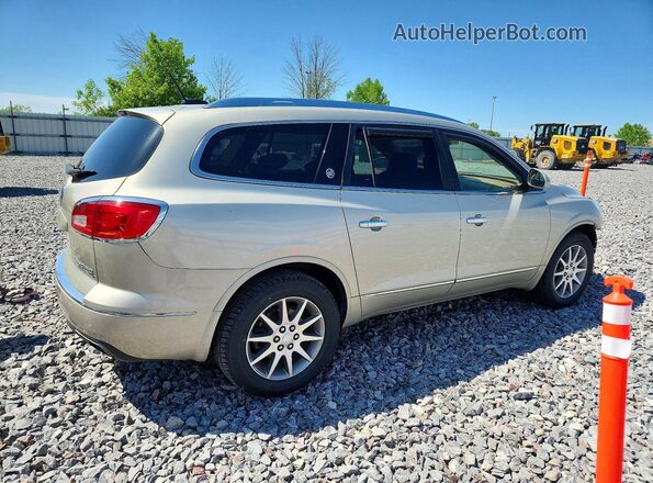 5GAKVBKD9GJ224685 2016 BUICK ENCLAVE Желто-коричневый Задняя правая четверть