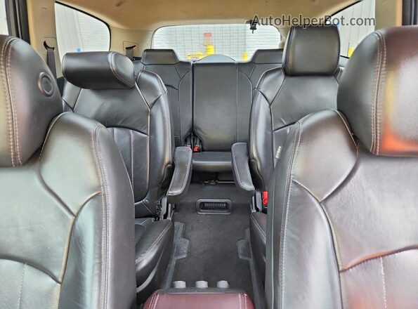 5GAKVBKDXGJ180793 2016 BUICK ENCLAVE Yellow Rear seats view