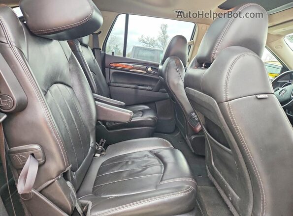 5GAKVBKDXGJ180793 2016 BUICK ENCLAVE Yellow Rear interior view