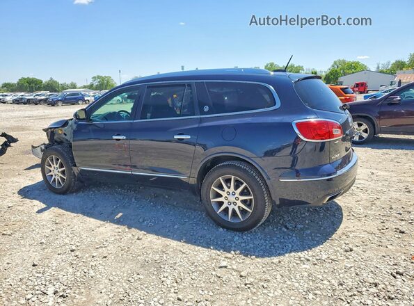 5GAKVBKDXGJ208690 2016 BUICK ENCLAVE Синий Задняя левая четверть