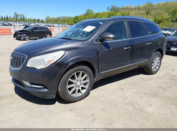5GAKVBKDXGJ232794 2016 BUICK ENCLAVE Gray Передня ліва чверть