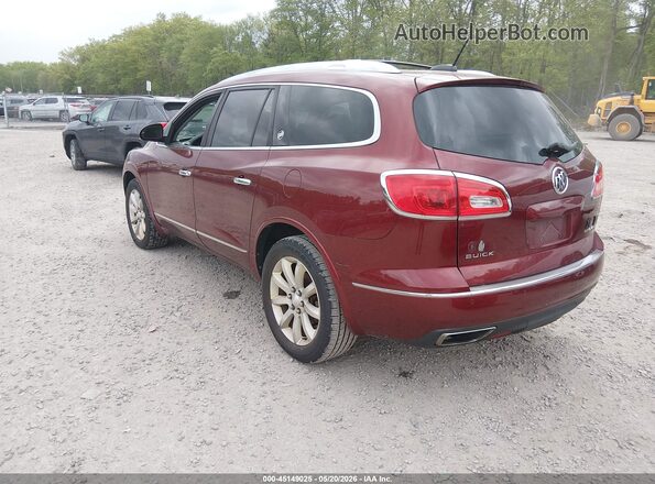 5GAKVCKD1GJ212696 2016 BUICK ENCLAVE Красный Задняя левая четверть