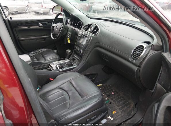 5GAKVCKD1GJ212696 2016 BUICK ENCLAVE Красный Вид салона спереди