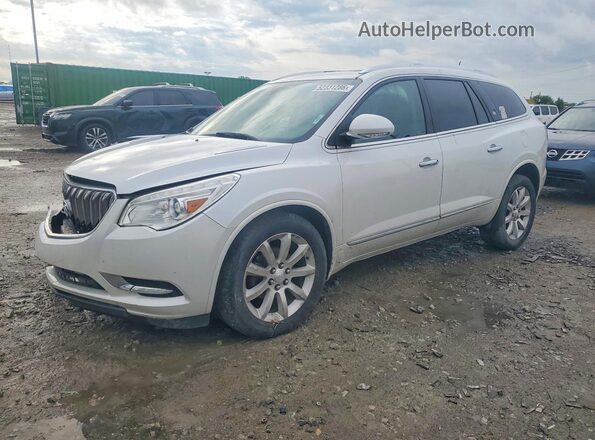 5GAKVCKD1HJ193357 2017 BUICK ENCLAVE Белый Передняя левая четверть